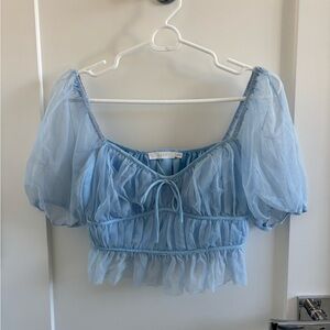 LUSH tulle top size S